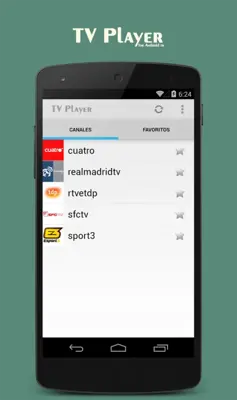 TV Player android App screenshot 8